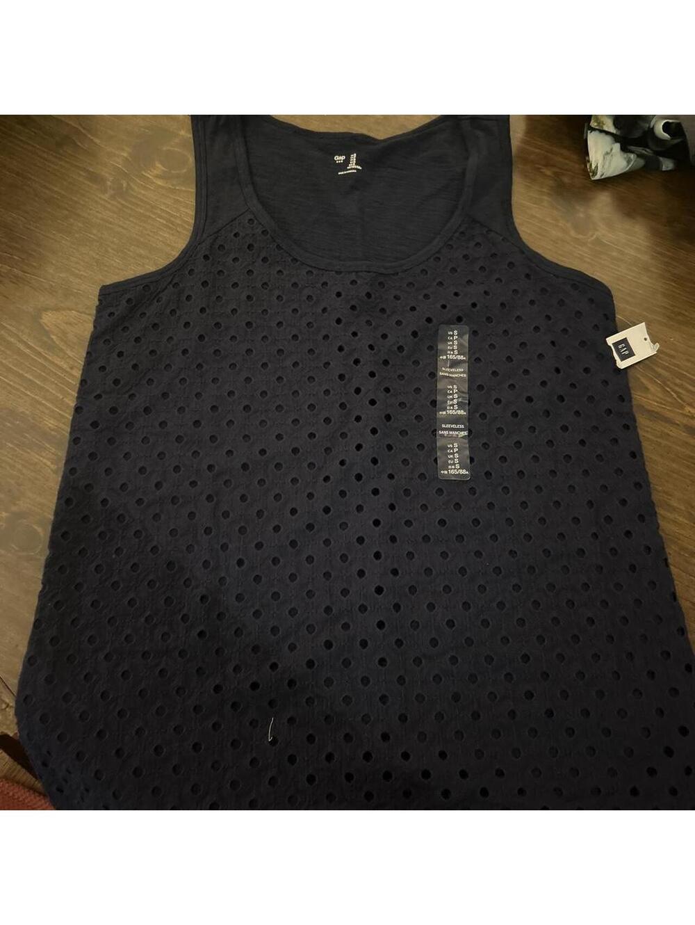 Gap Women's Navy and Blue Vests-tanks-cami